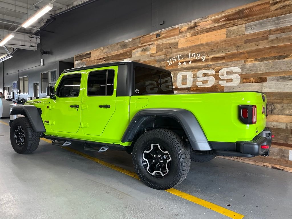 Used 2021 Limited Edition Gecko Clearcoat Jeep Rubicon image 12