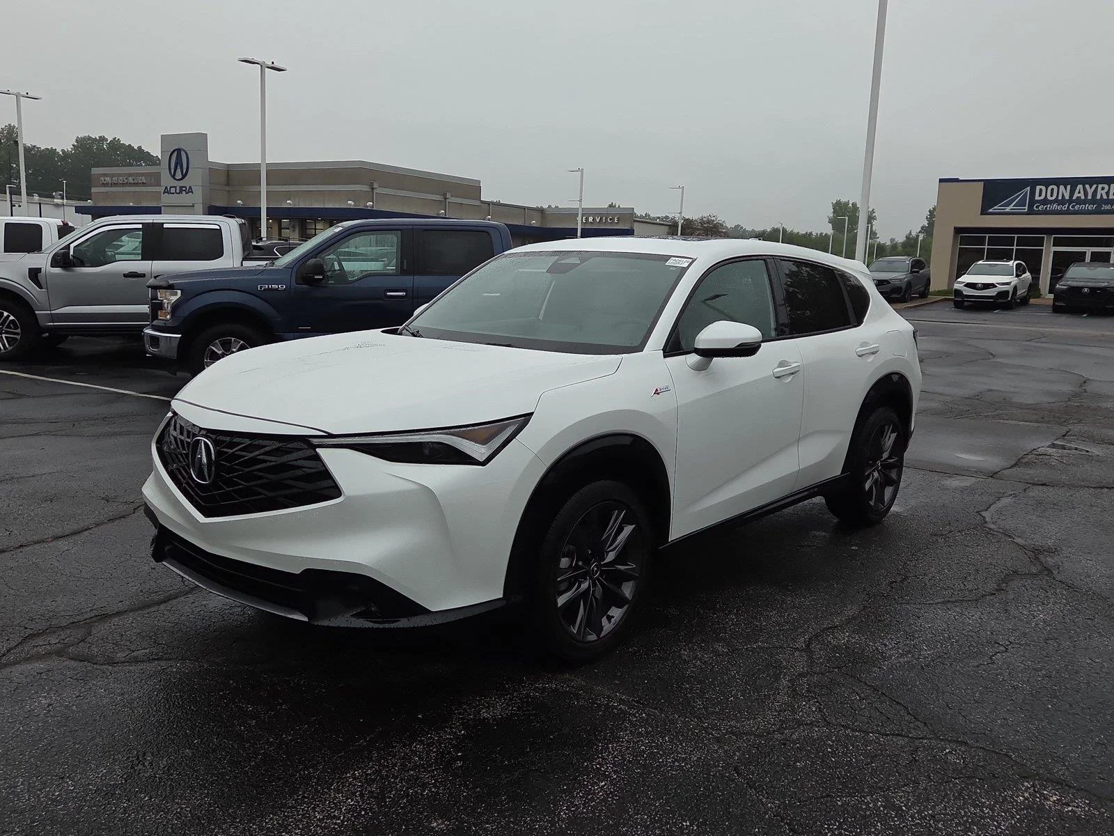 Certified Used 2025 Platinum White Pearl Acura AWD A-SPEC image 3