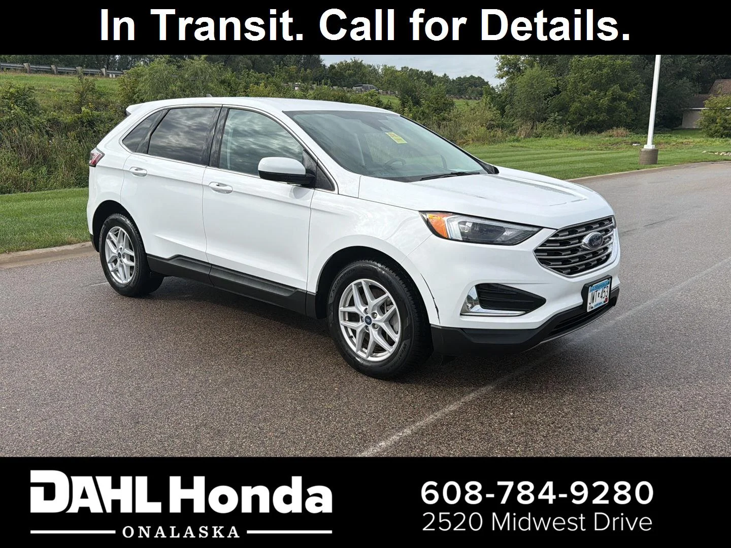 Used 2022 Oxford White Ford SEL image 1