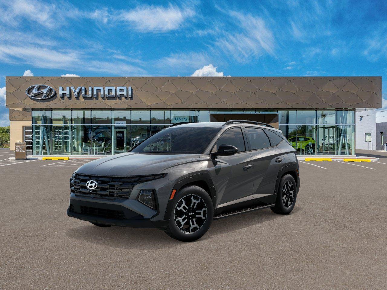 New 2026 Hampton Gray Hyundai XRT FWD image 1