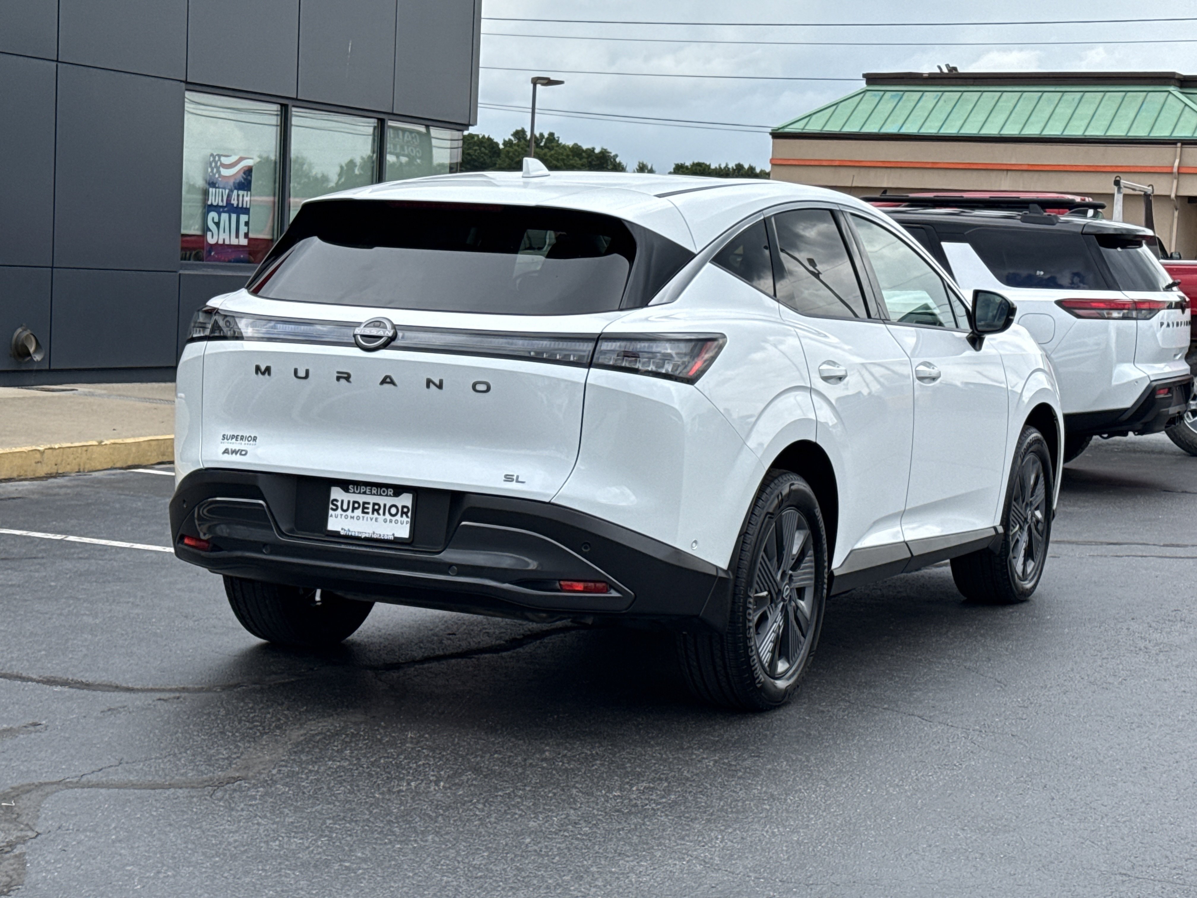 Certified Used 2025 Everest White Pearl Tricoat Nissan SL AWD image 3