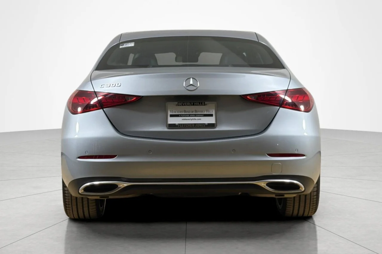Certified Used 2023 Cirrus Silver Metallic Mercedes-Benz C 300 image 4