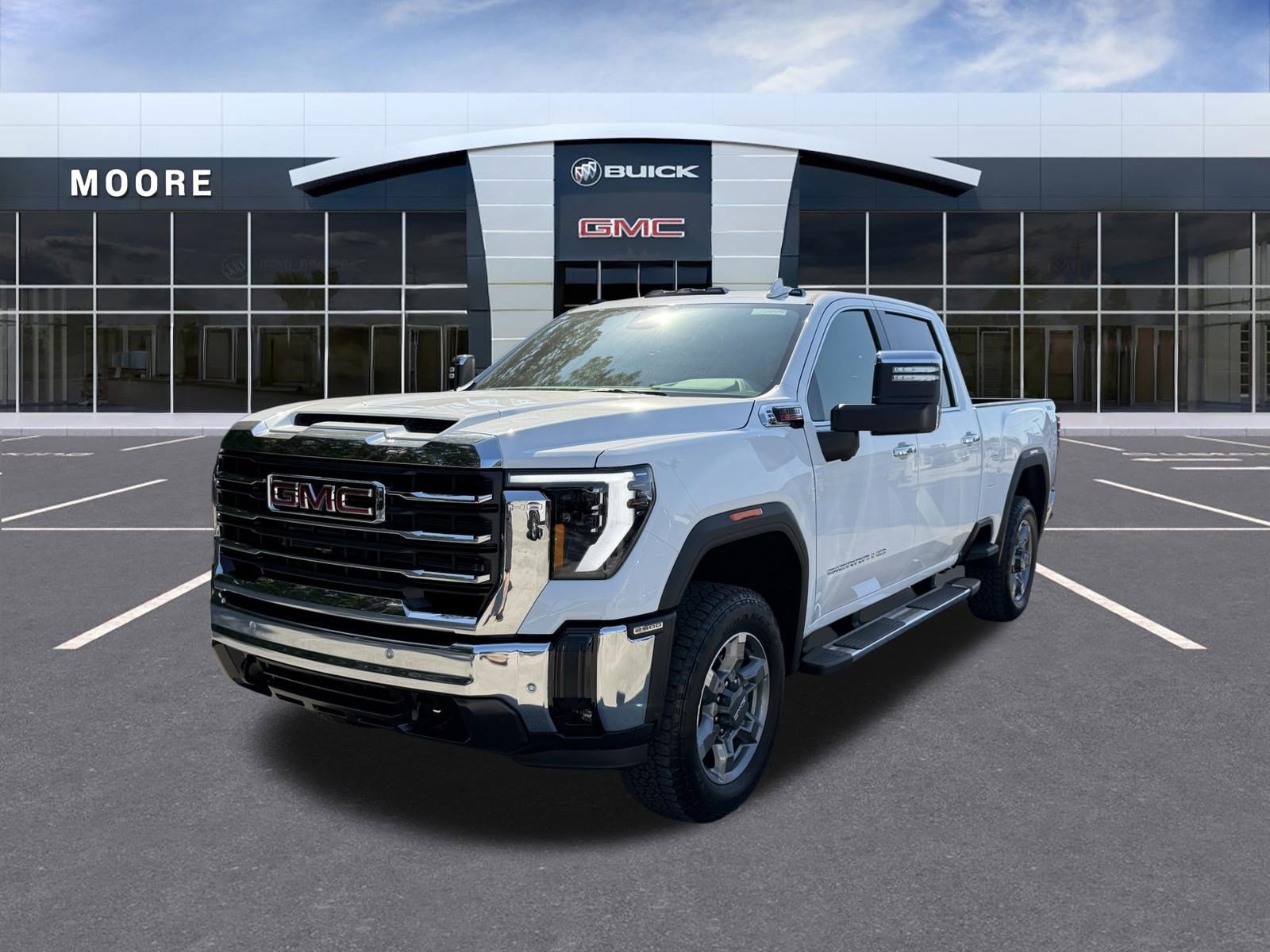 New 2026 Summit White GMC SLT image 7
