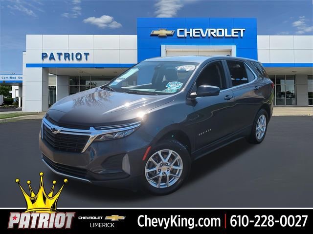 Certified Used 2022 Iron Gray Metallic Chevrolet LT image 1