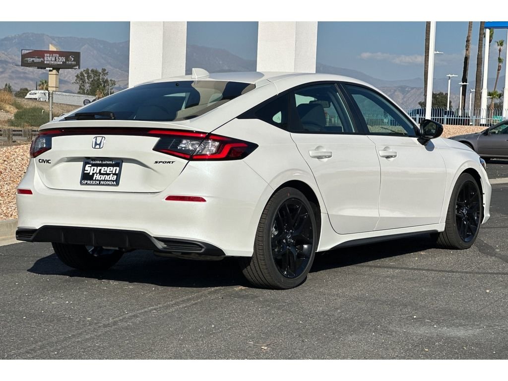 New 2026 Platinum White Pearl Honda Sport image 4