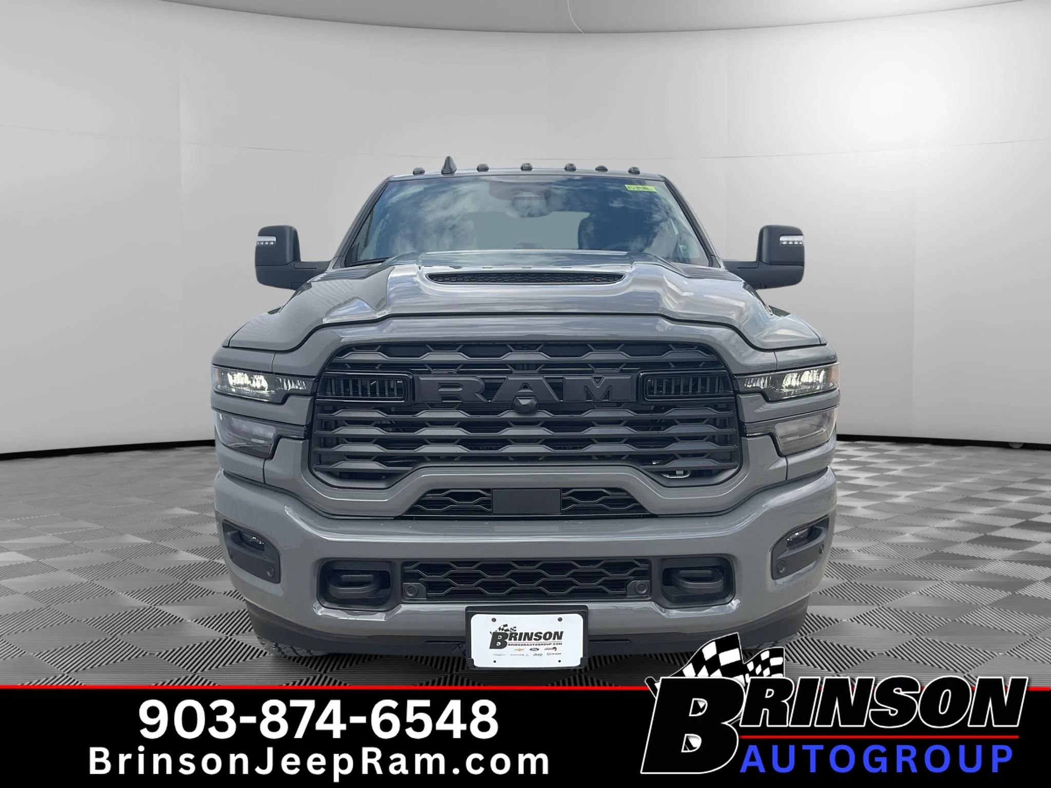 New 2027 Ceramic Gray Clear-Coat Exterior Paint RAM Lone Star image 2