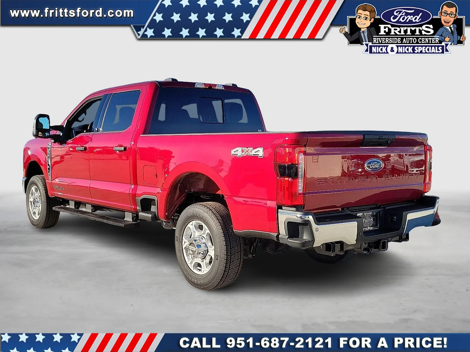 New 2026 Ruby Red Metallic Tinted Clearcoat Ford F-350® XLT image 2