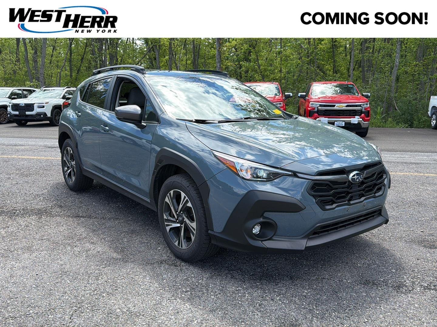 Used 2024 Offshore Blue Metallic Subaru Premium image 1