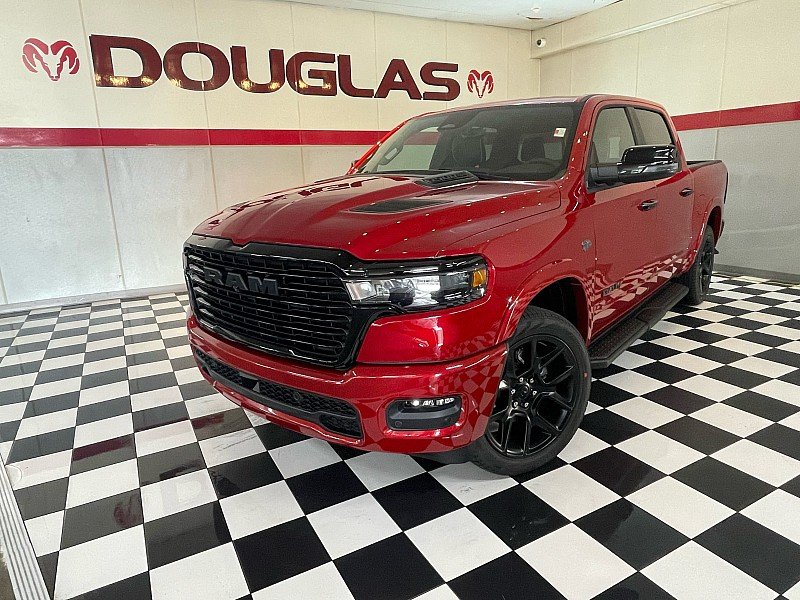 New 2027 Molten Red Pearl-Coat Exterior Paint RAM Laramie Crew Cab 5