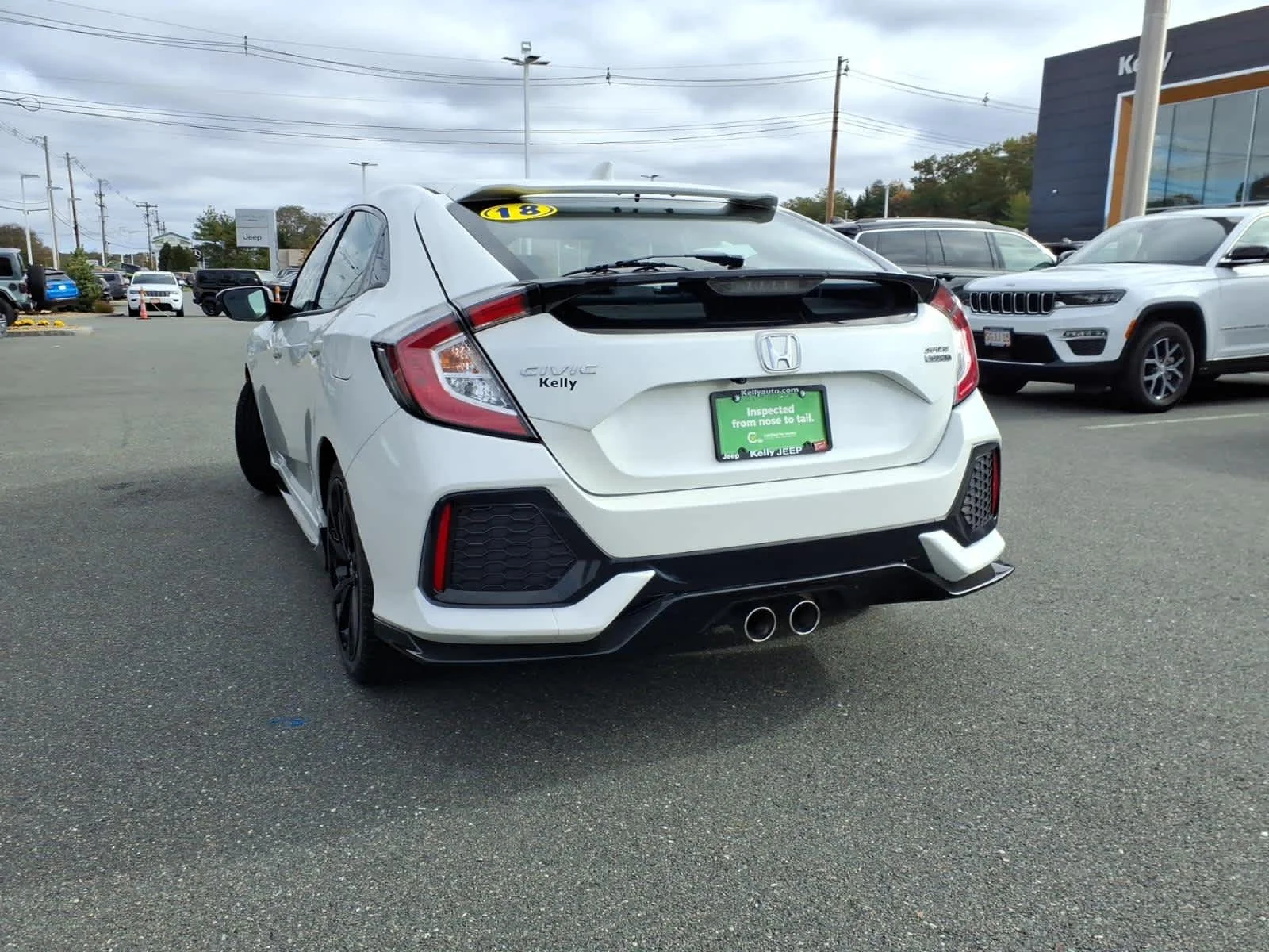 Certified Used 2018 White Orchid Pearl Honda Sport Touring image 10