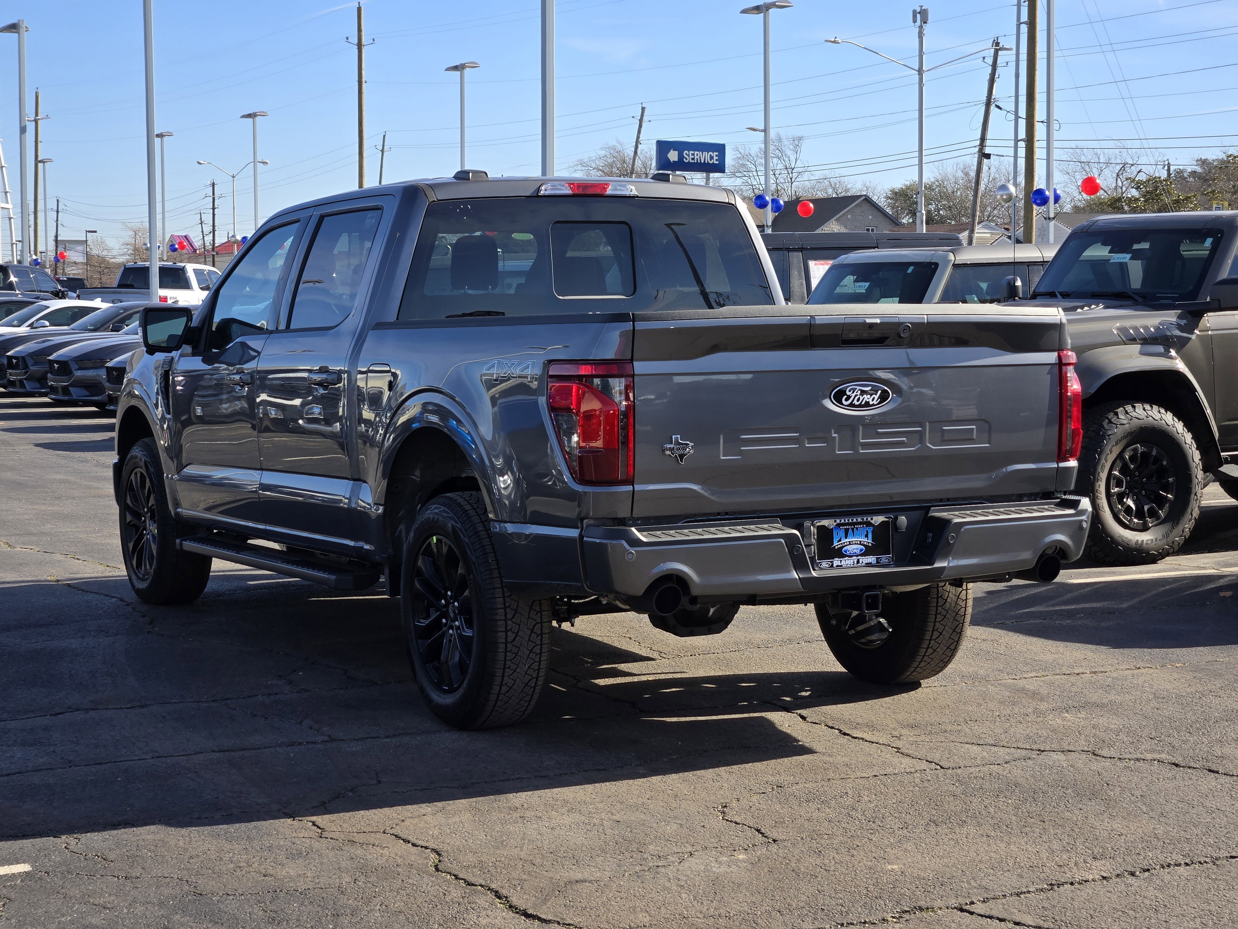 New 2026 Carbonized Gray Metallic Ford XLT image 3