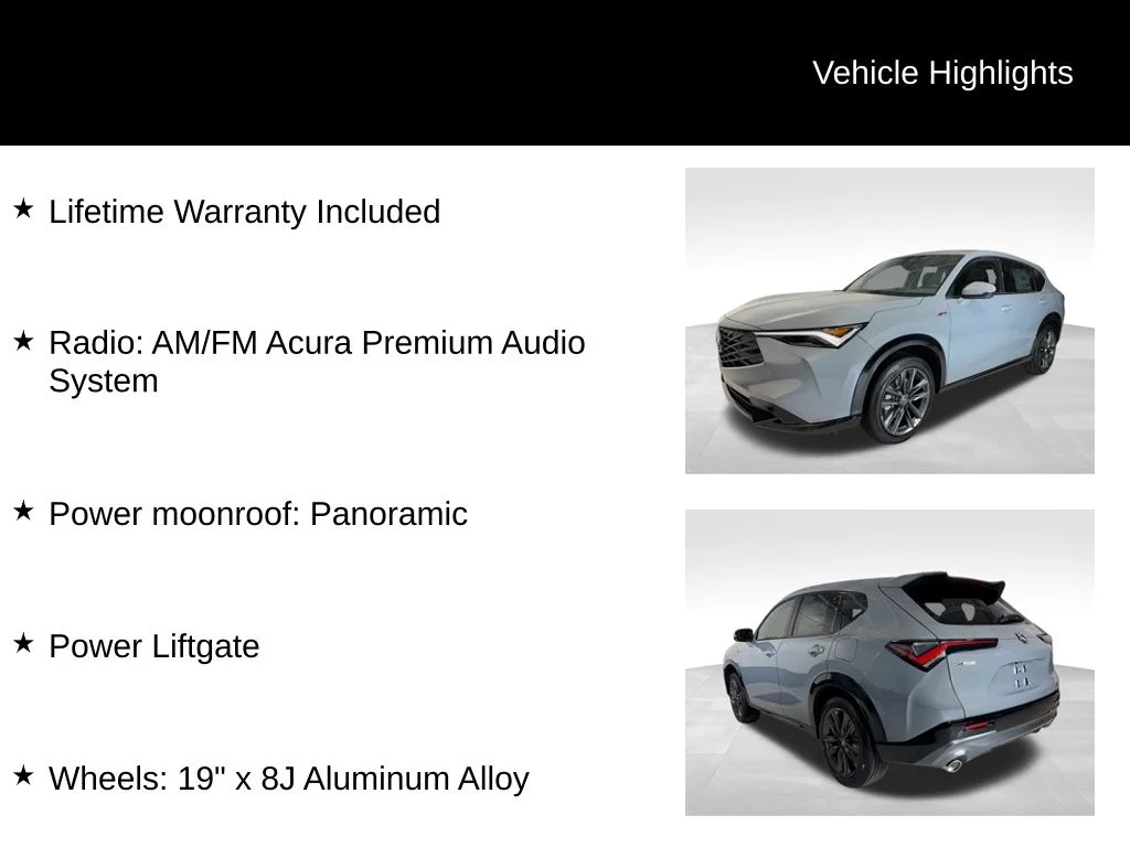 New 2026 Gray Acura A-Spec Package image 5
