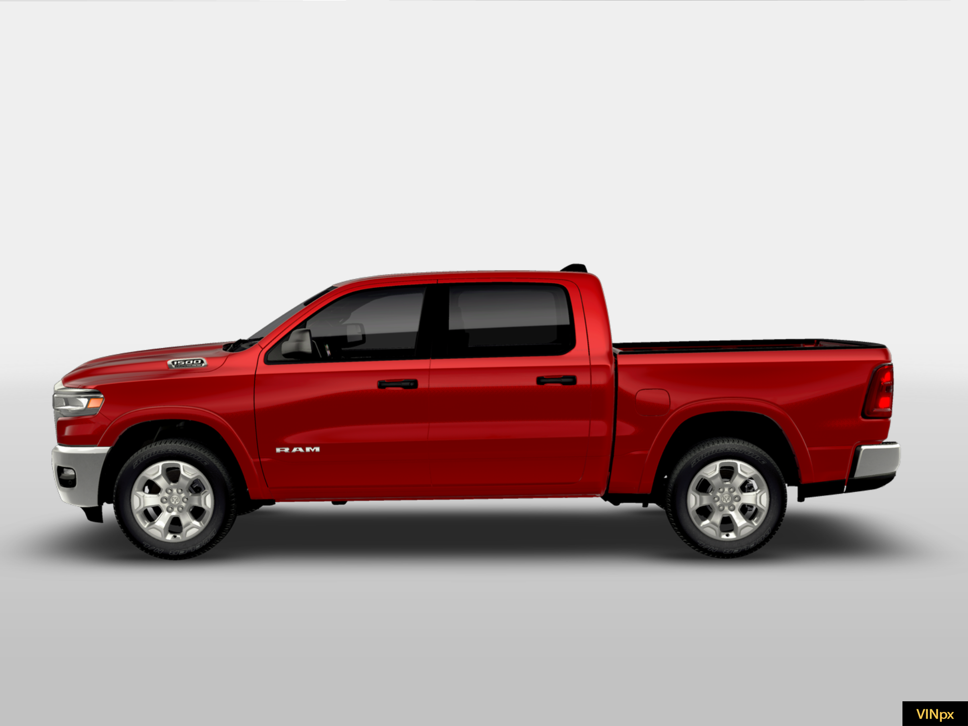 New 2026 Molten Red Pearl-Coat Exterior Paint RAM BIG HORN image 3