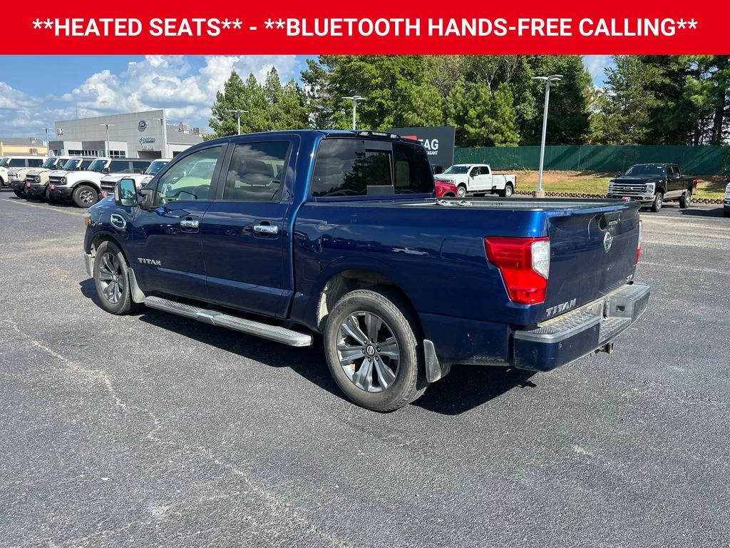 Used 2017 Deep Blue Pearl Nissan SV image 3