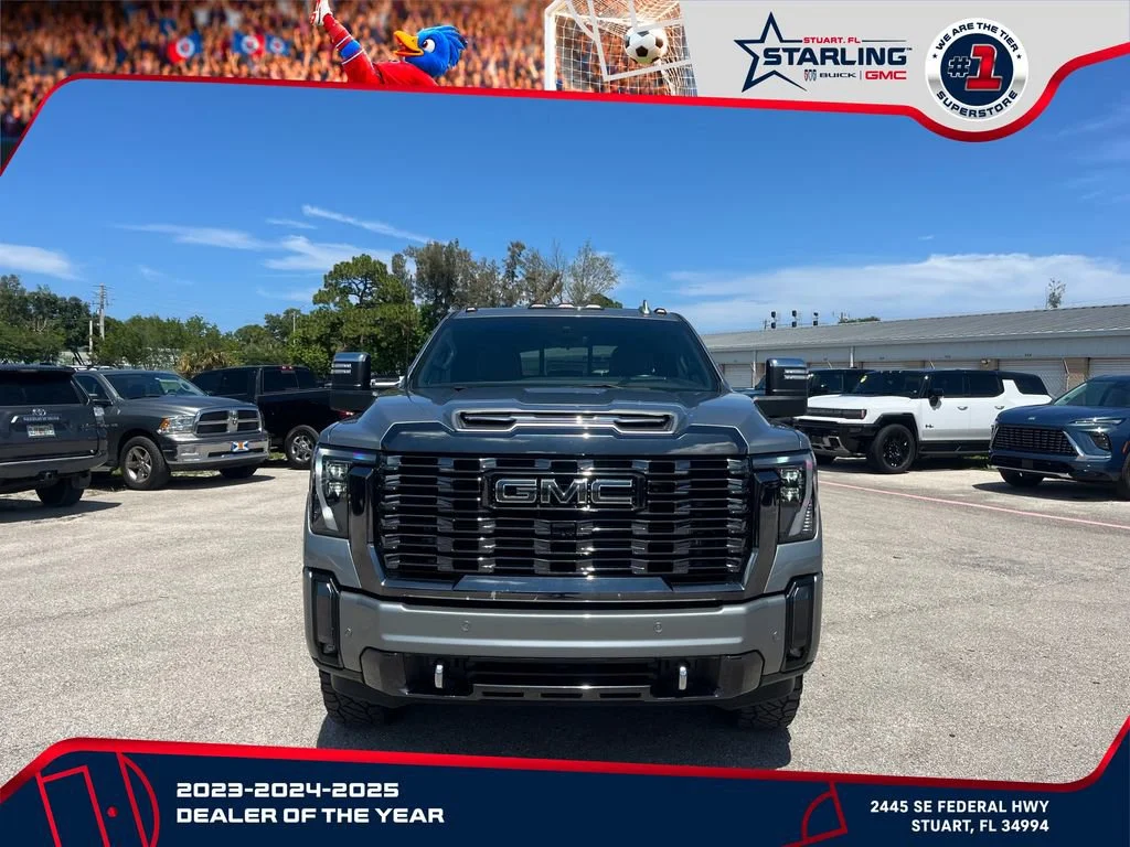 Used 2024 Sterling Metallic GMC Denali Ultimate image 3