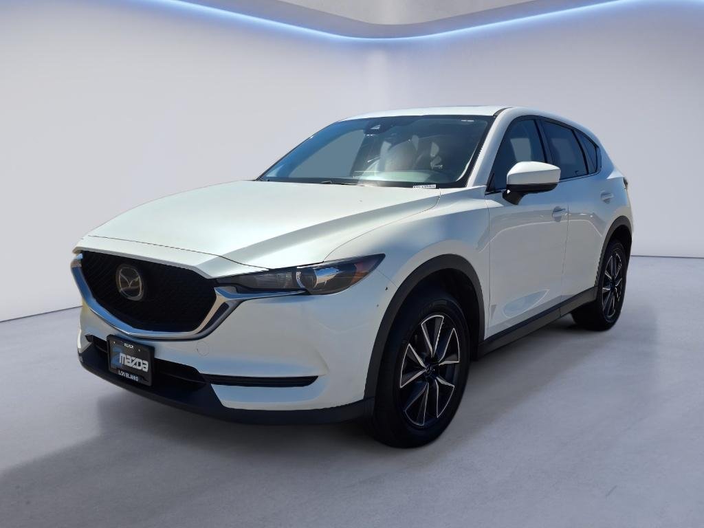 Used 2018 Snowflake White Pearl Mica Mazda Touring image 1