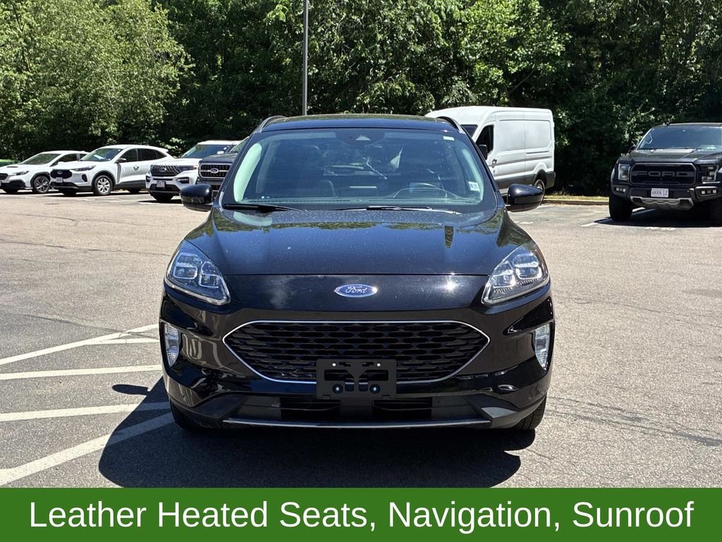 Used 2022 Black Ford Titanium image 2