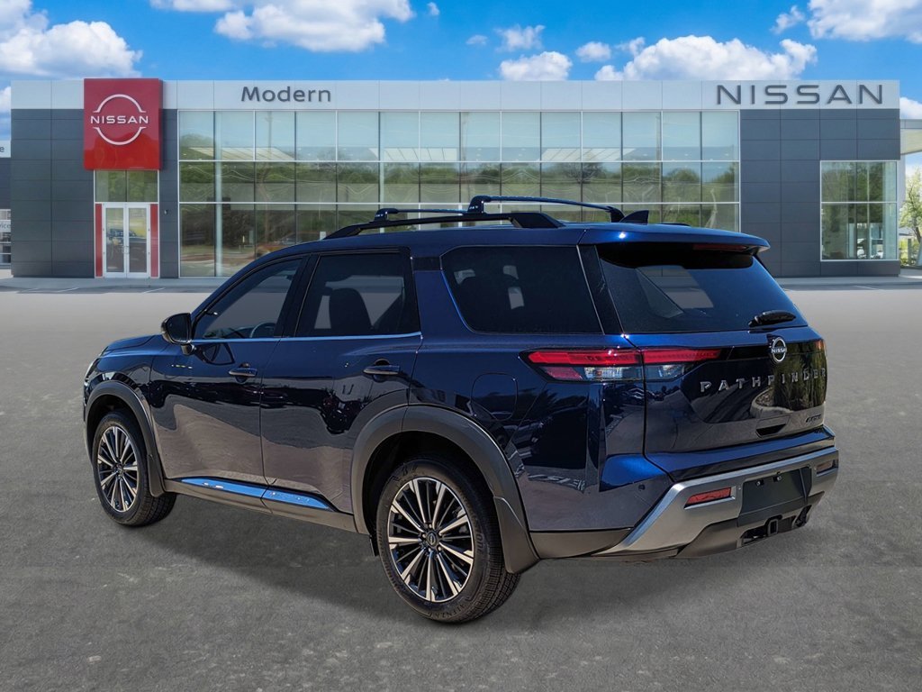 New 2026 Deep Ocean Blue Pearl Nissan Platinum image 3