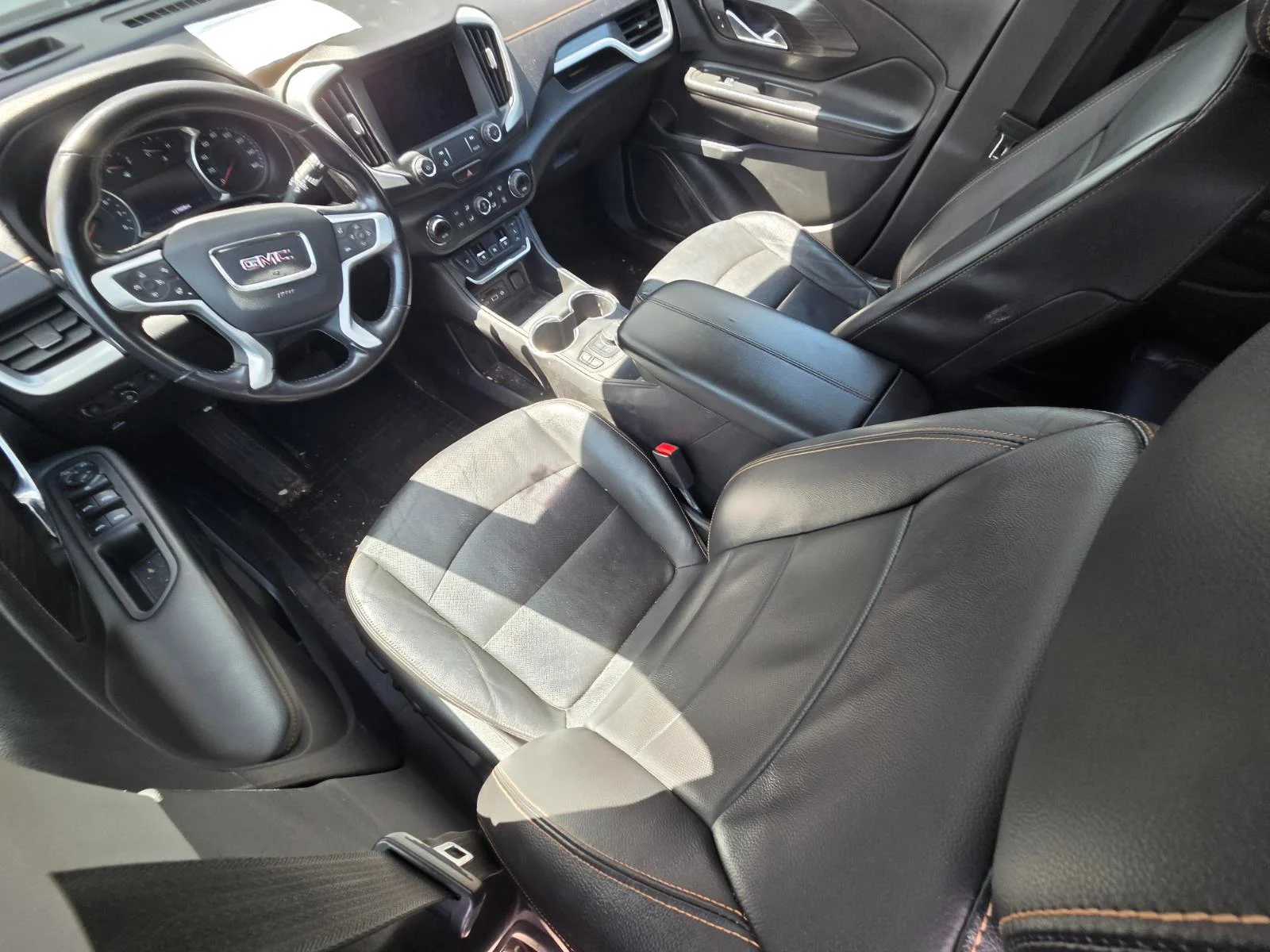 Used 2021 EBONY TWILIGHT METALLIC GMC SLT image 9