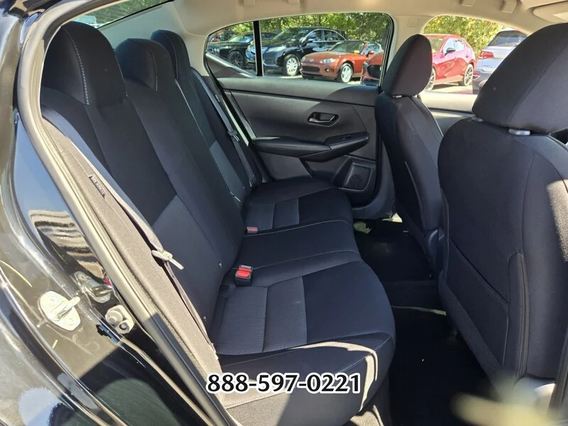 Used 2024 Super Black NISSAN SV image 17