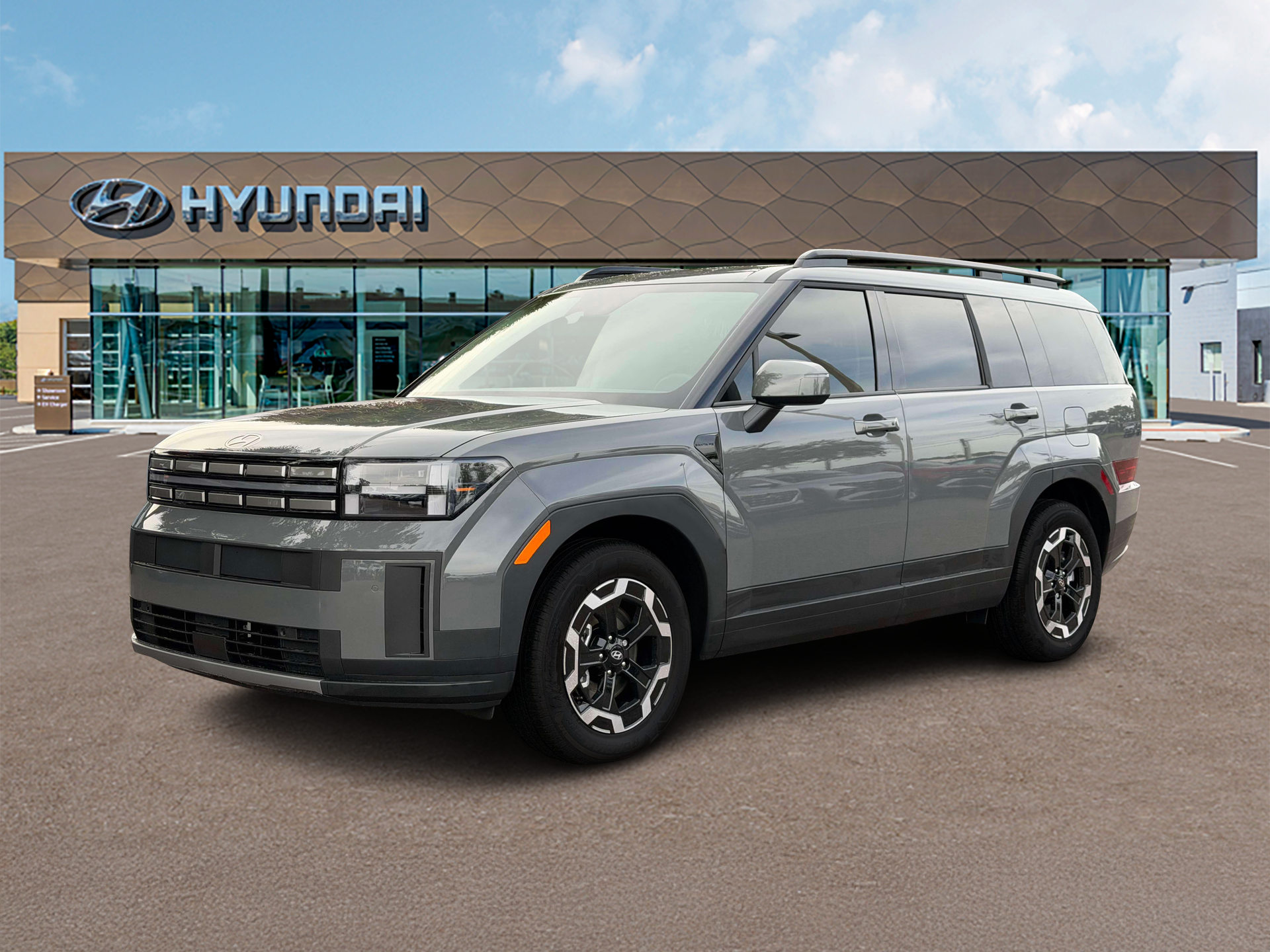 New 2027 Hampton Gray Hyundai SEL FWD image 2