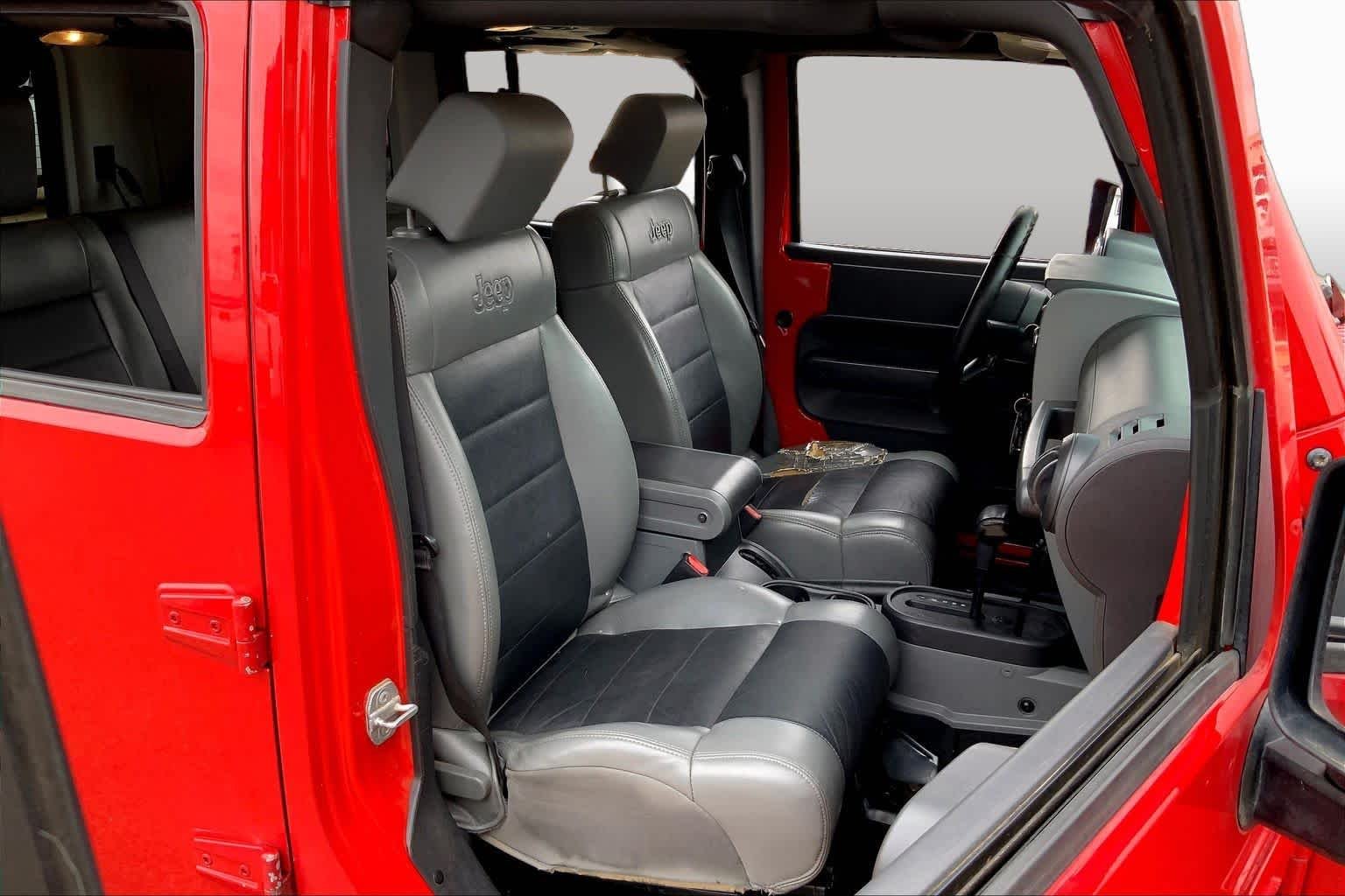 Used 2010 Flame Red Jeep Rubicon image 8