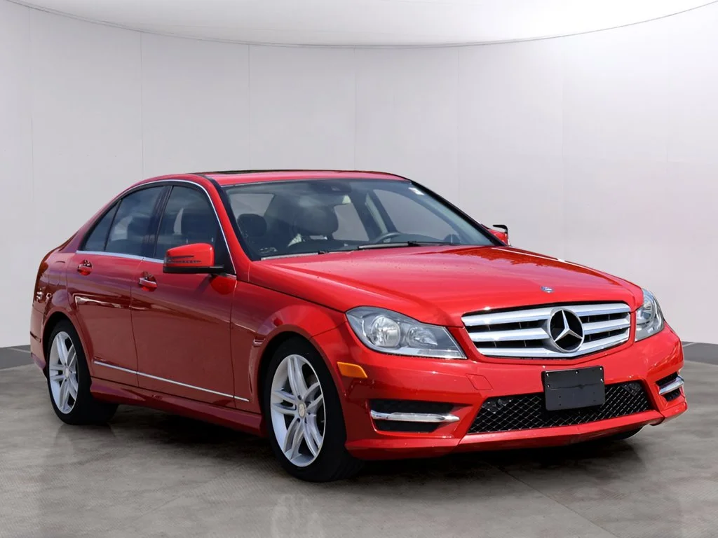 Used 2012 Mars Red Mercedes-Benz C 300 image 3