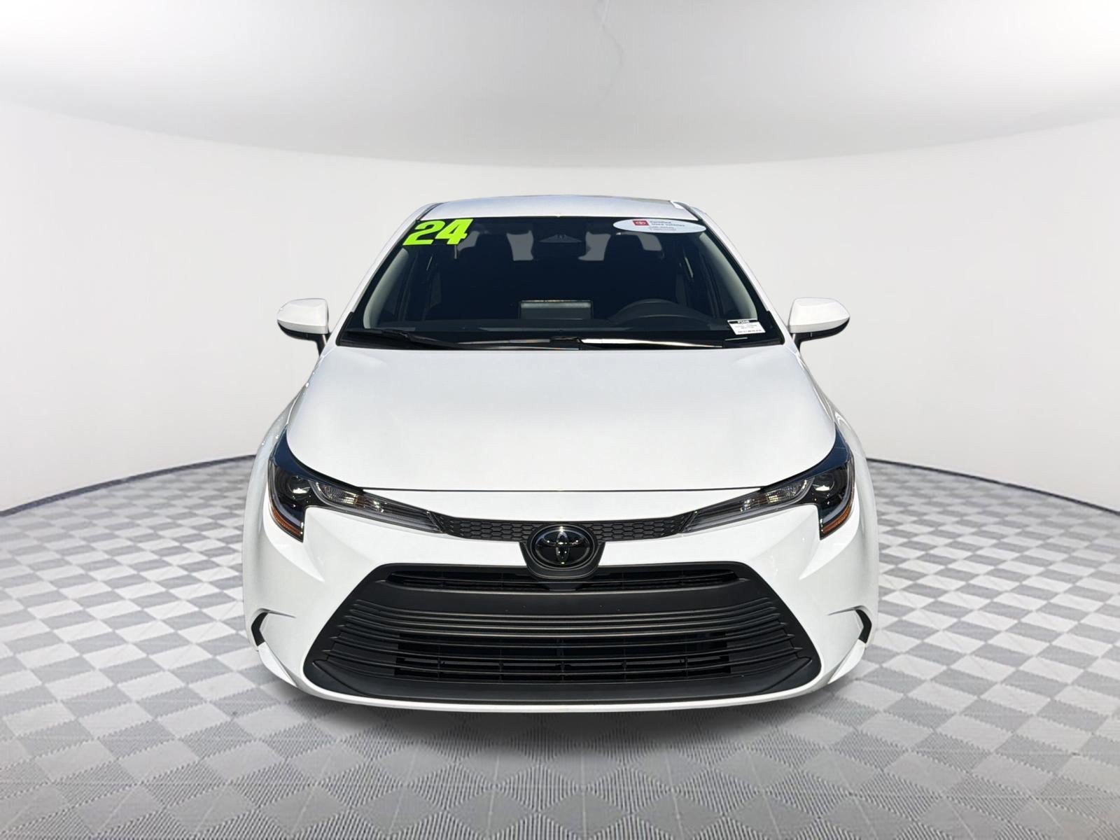 Certified Used 2024 Ice Cap Toyota LE image 2