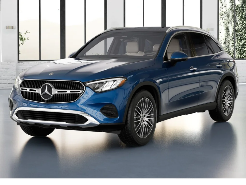 New 2026 Blue Mercedes-Benz GLC 300 image 1