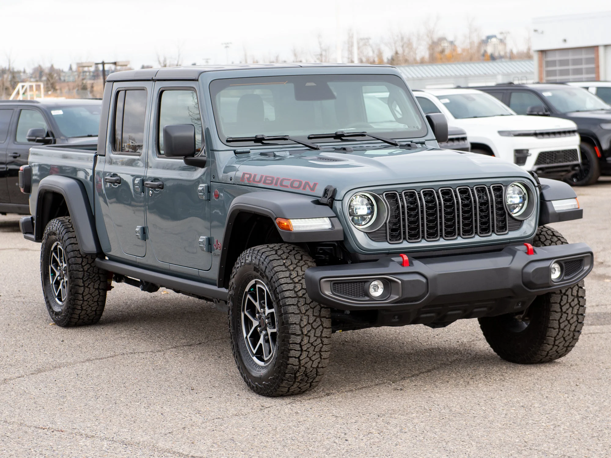 New 2026 Dark blue Jeep Rubicon* 4x4, Nappa Leather, Roof Top Tent, Bed-Rack image 8
