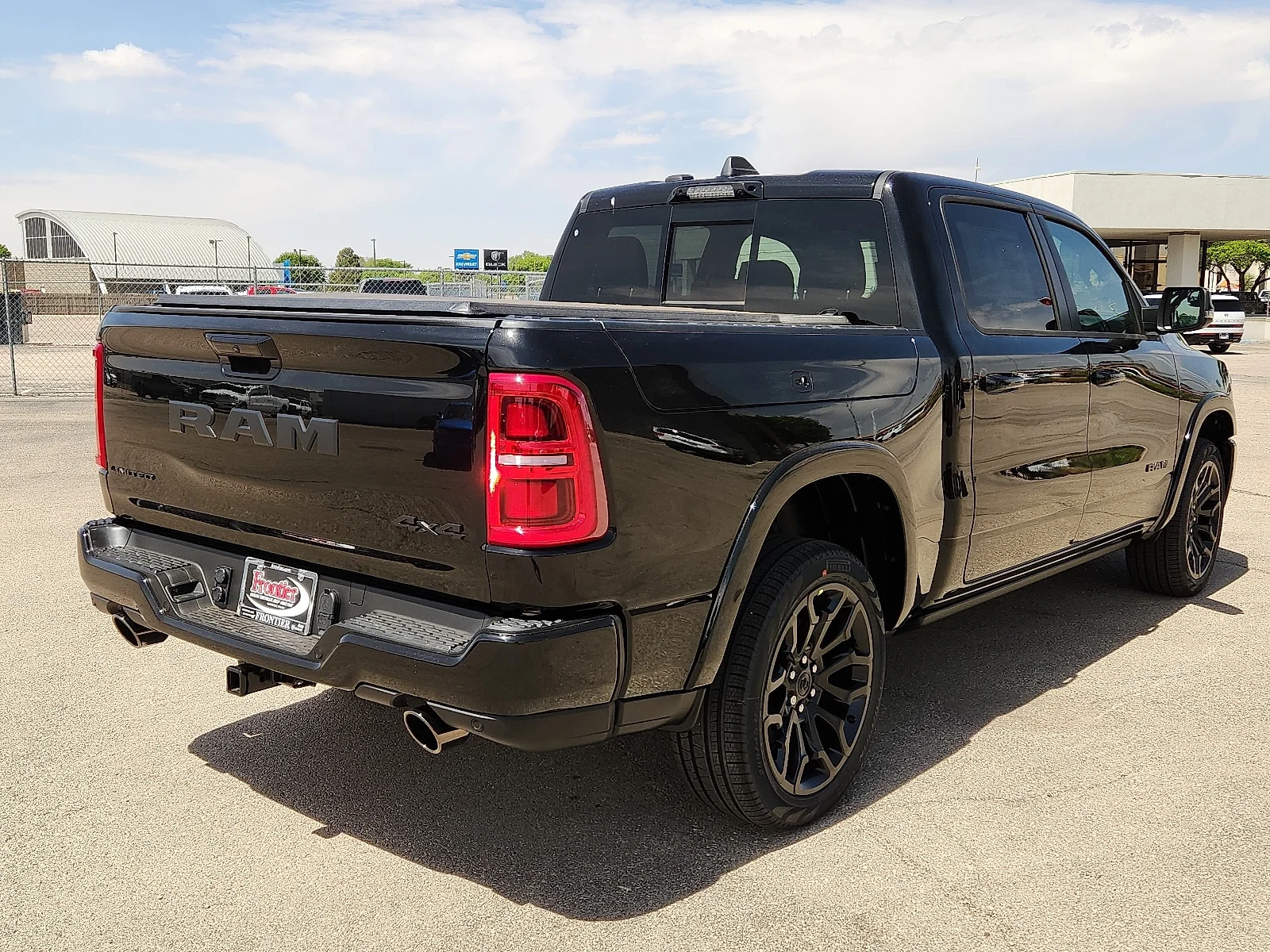 New 2026 Diamond Black Crystal Pearl-Coat  Paint Ram LIMITED CREW CAB 4X4 5