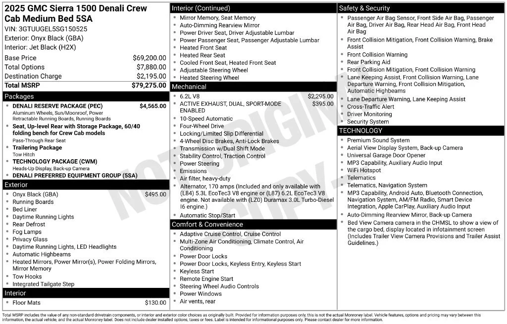2025 GMC Sierra 1500 Denali - Photo 39