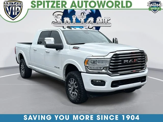 Used 2023 White Ram Limited Longhorn image 1