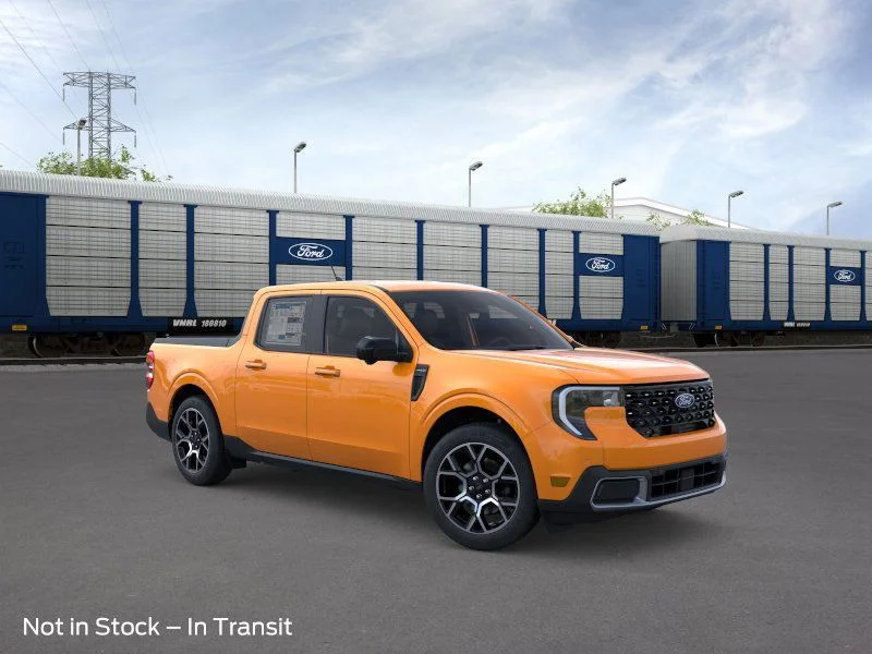 New 2026 Orange Fury Metallic Tri-Coat Ford Lariat image 7