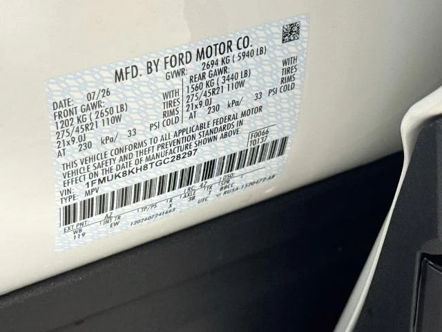 New 2026 Star White Metallic Tri-Coat Ford ST-Line image 70
