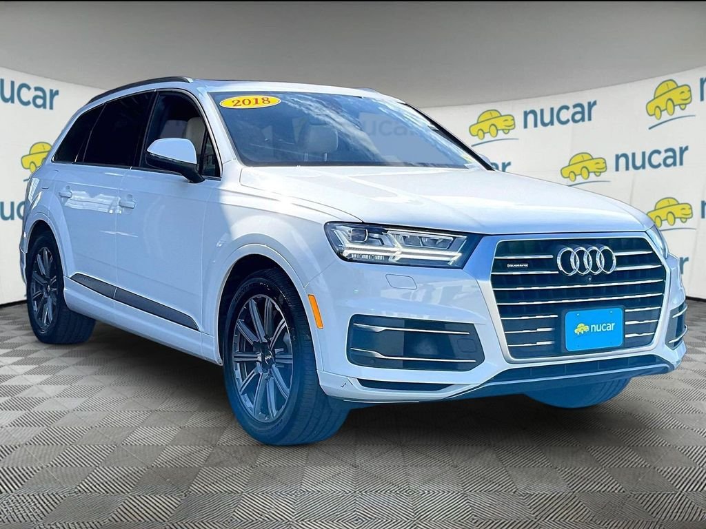 Used 2018 White Audi 3.0T Premium Plus image 1