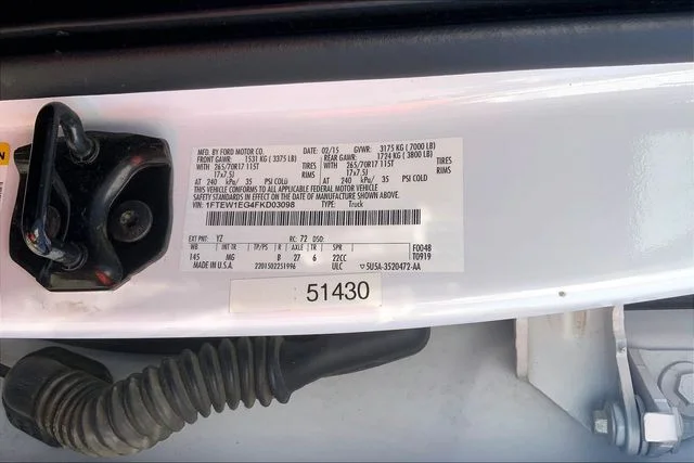Used 2015 Oxford White Ford XLT image 30