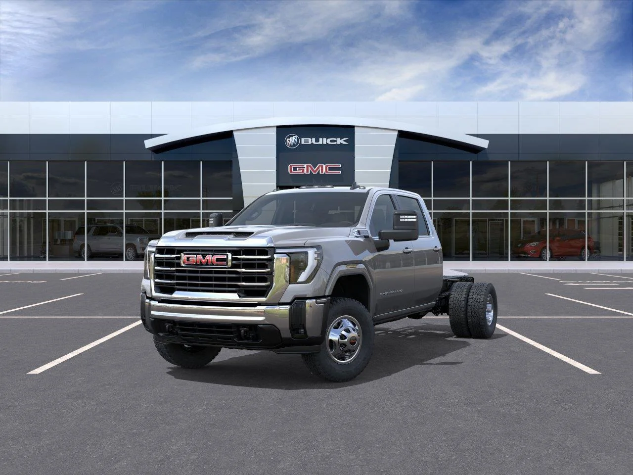 New 2026 Sterling Metallic GMC SLE image 8