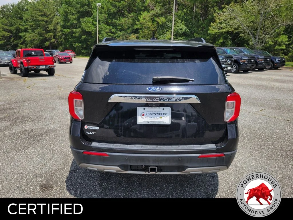 Used 2021 Black Ford XLT image 4