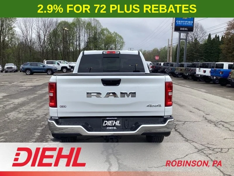 New 2026 Bright White Clear-Coat Exterior Paint RAM Tradesman image 6