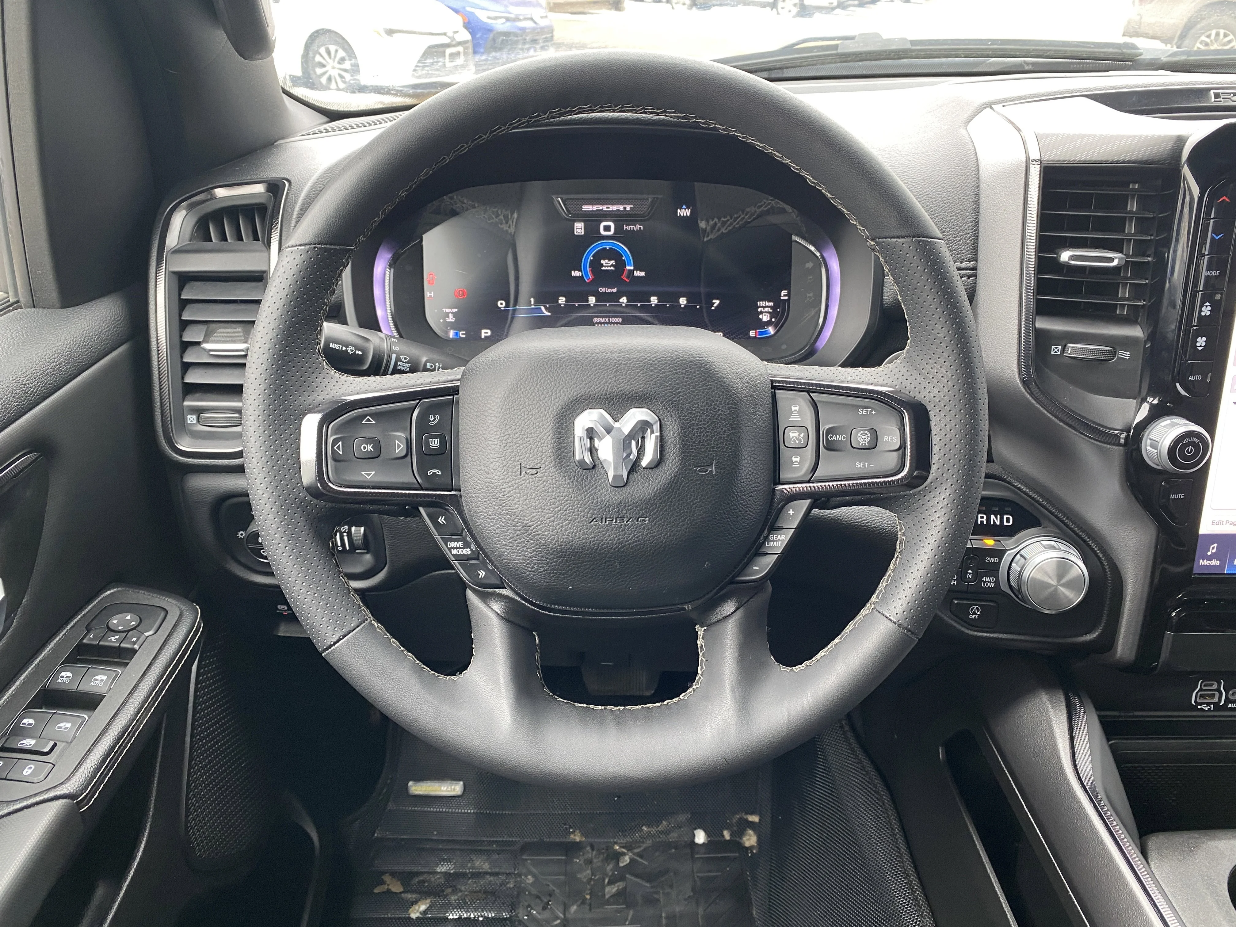 Certified Used 2025 White Ram Sport * 360 CAMERA * RADAR CRUISE * NAVIGATION * image 10
