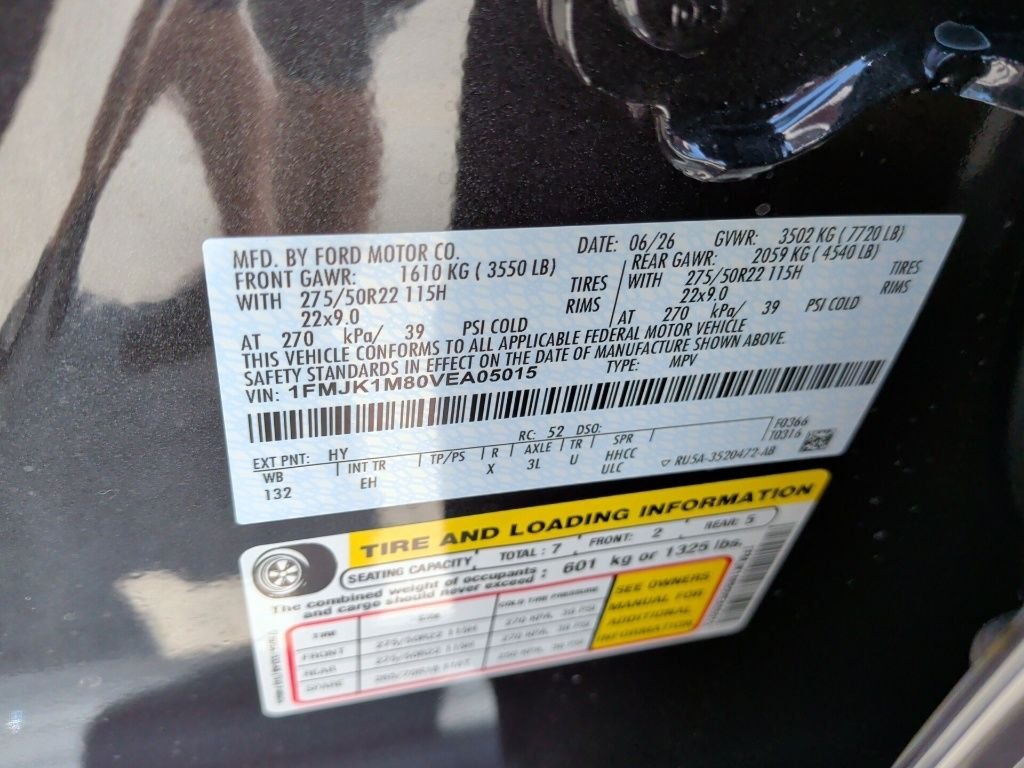 New 2027 Dark Matter Gray Metallic Ford MAX Platinum image 56