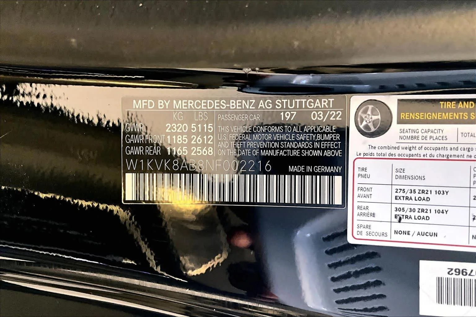 Certified Used 2022 Obsidian Black Metallic Mercedes-Benz AMG® SL 55 image 34