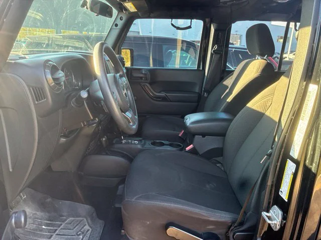 Used 2015 Black Jeep Unlimited Sport image 9