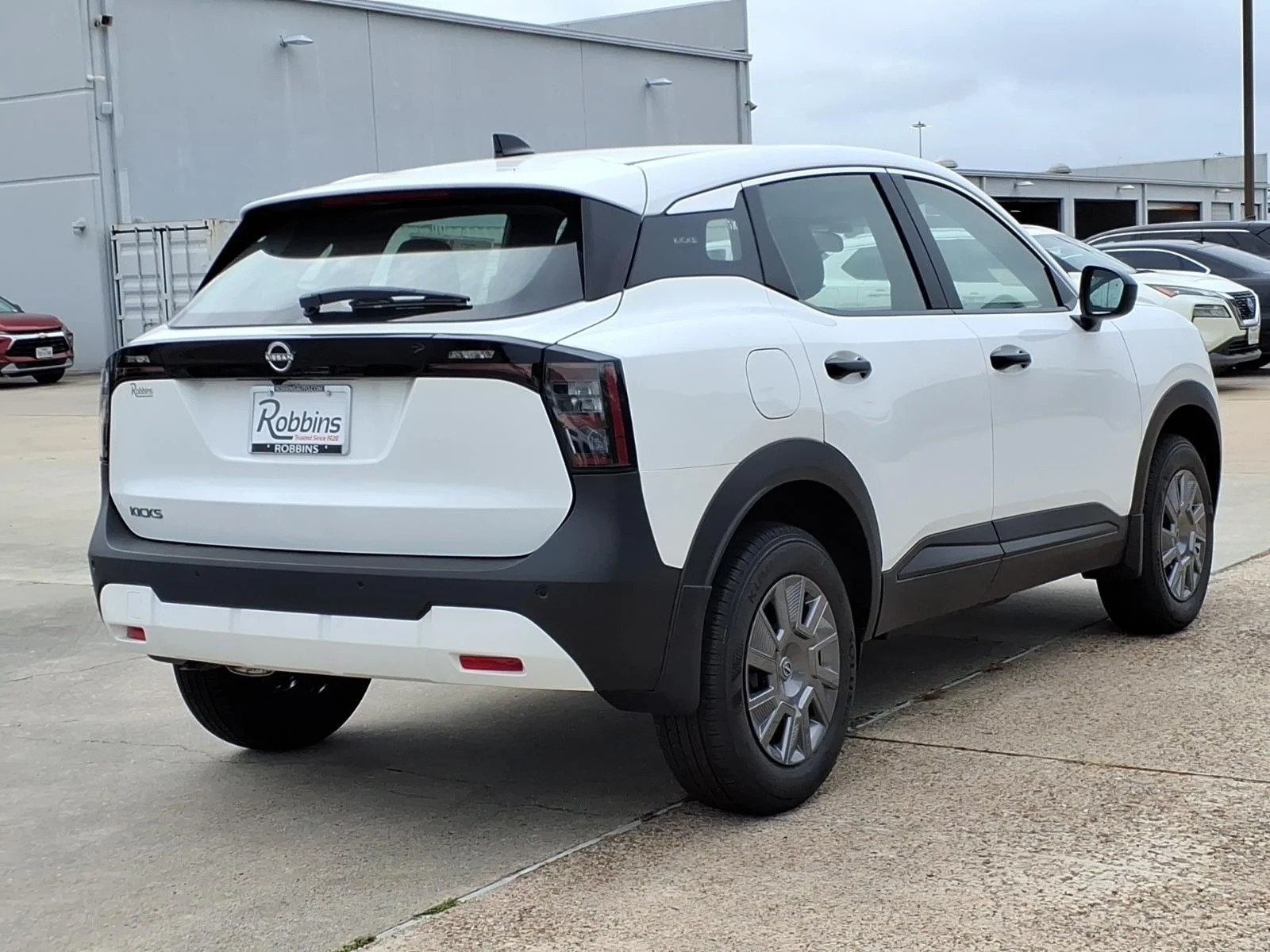 2026 Nissan Kicks S White at Robbins Nissan