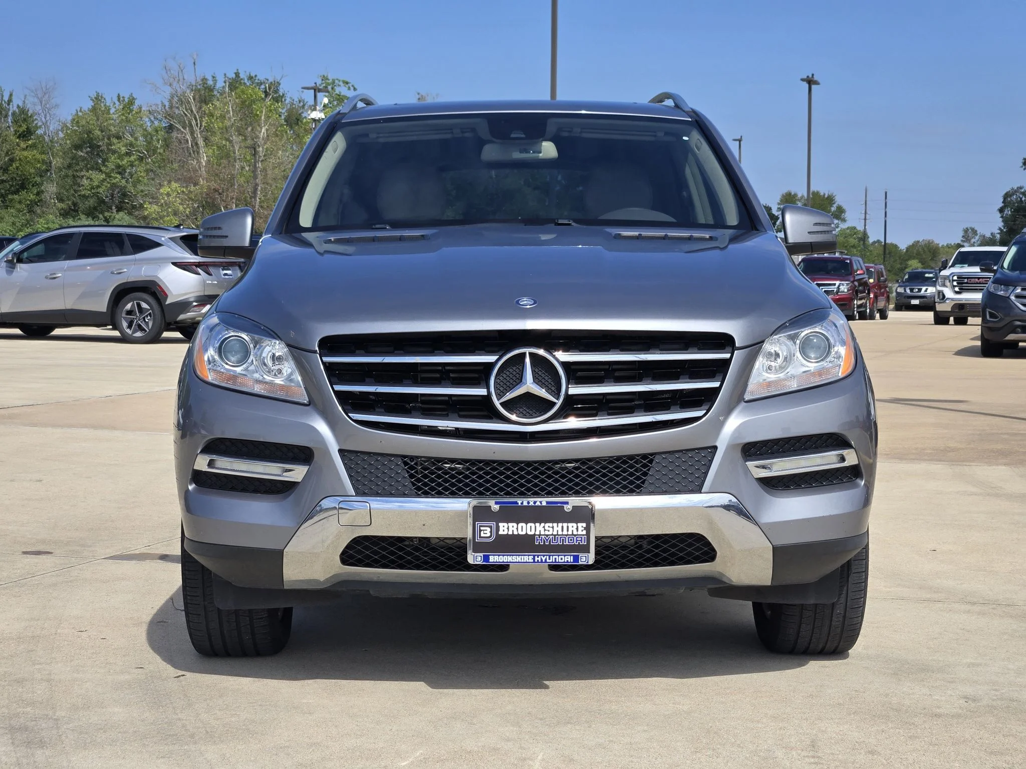 Used 2012 Palladium Silver Metallic Mercedes-Benz ML350 BlueTEC® image 2