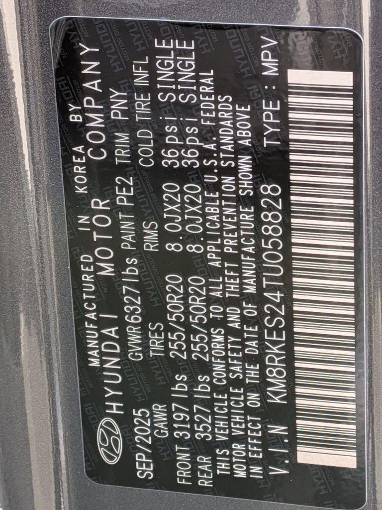 New 2026 Gray Hyundai Limited AWD image 36