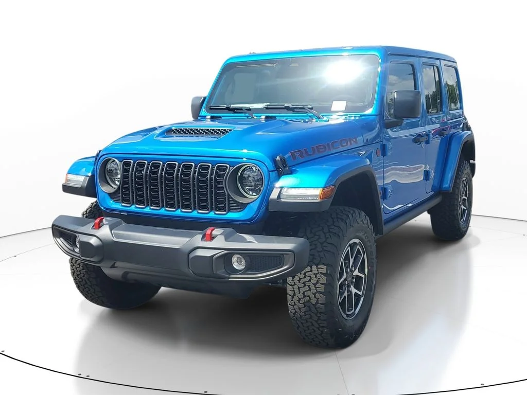 New 2026 Blue Jeep Rubicon image 1