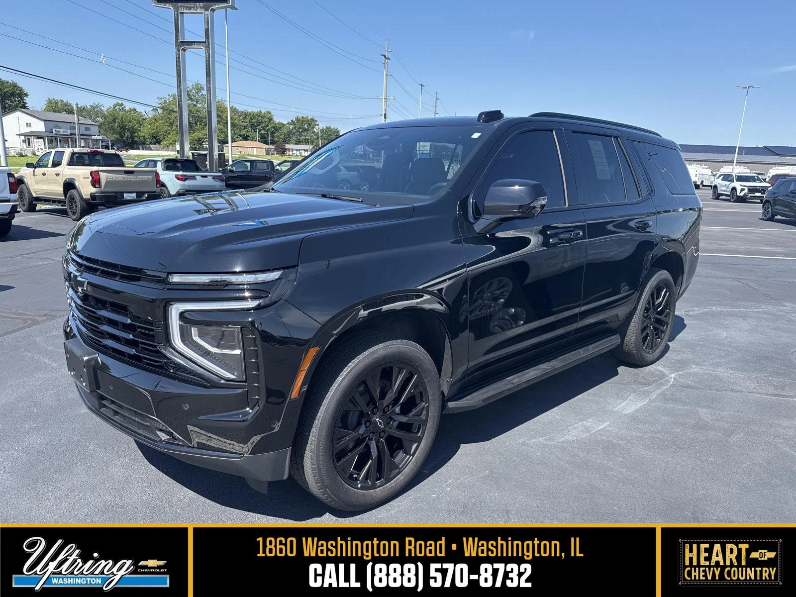 Used 2025 Black Chevrolet RST image 1