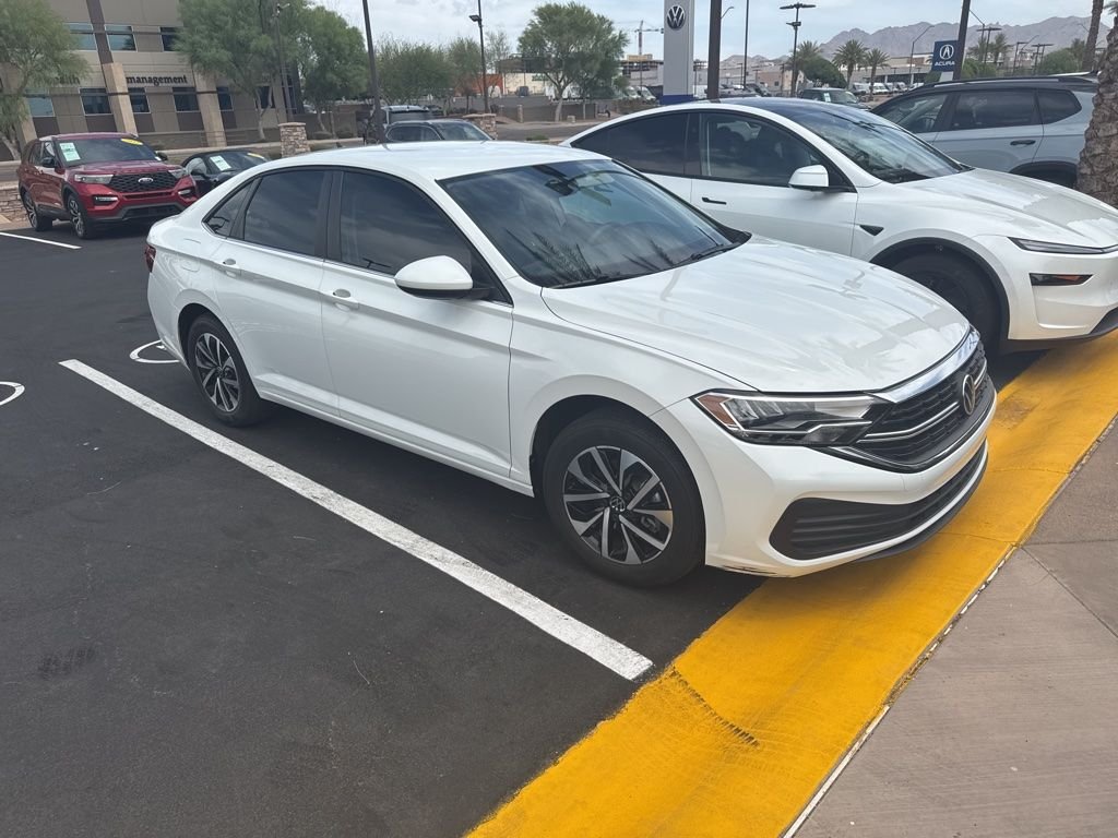 Certified Used 2023 White Volkswagen 1.5T S image 3